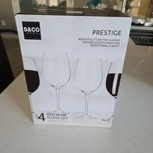 Prestige Red Wine Glass Set - Clear